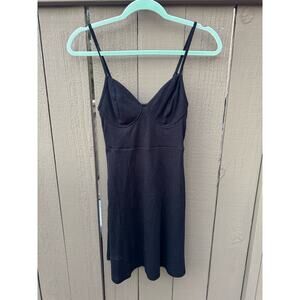 Women's Knit Skater Dress - Wild Fable Black Size Small